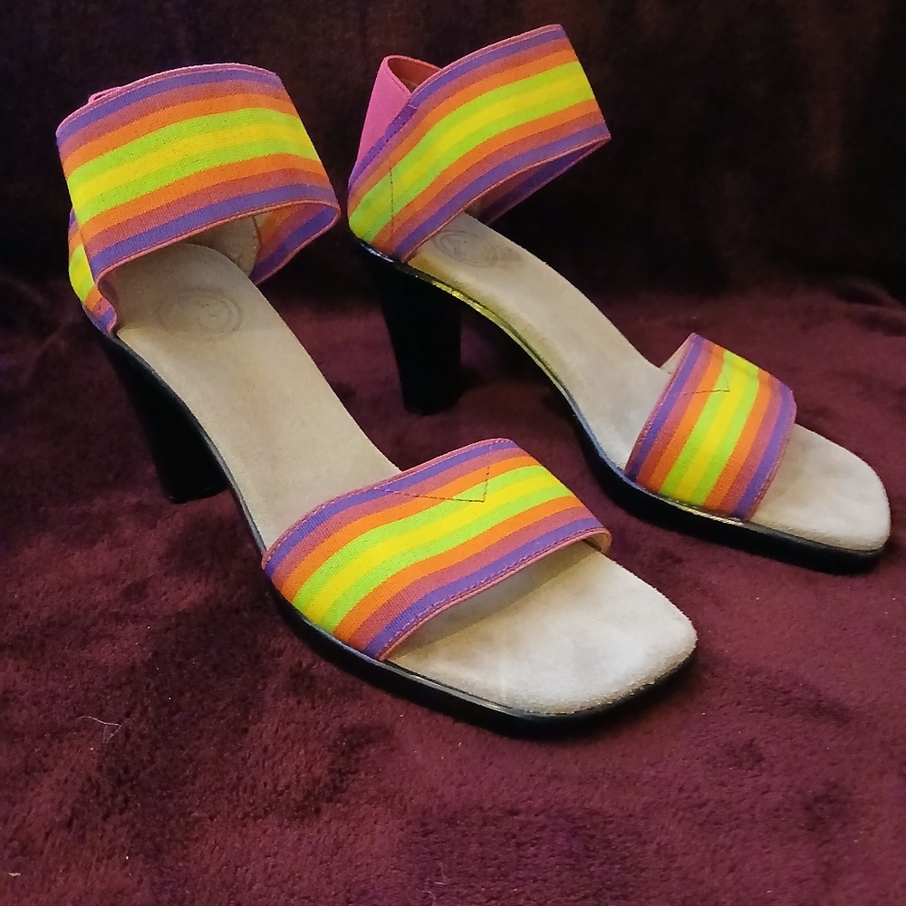 TELFAIR-ANKLE STRAP HEELS